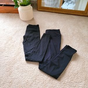 2 Pairs of Black Leggings